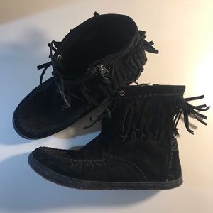 UGG Shoes | Short Ankle Booties | Fringe | Boho